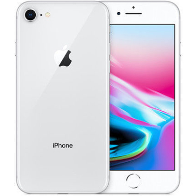 image of Apple iPhone 8 - 64GB - Silver ATT Smartphone